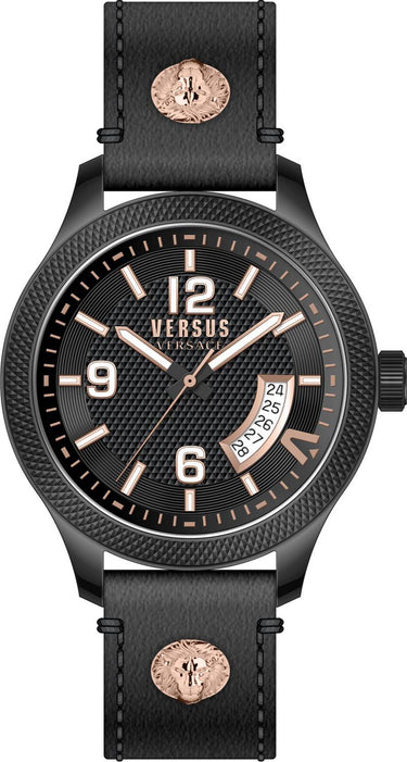 Versus by Versace Herren Armbanduhr Reale 44 mm Armband Leder VSPVT2321